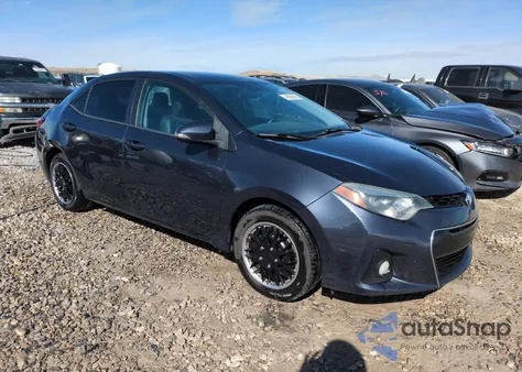 2015 Toyota Corolla S z USA, uszkodzony, nr VIN 2T1BURHE4FC309115